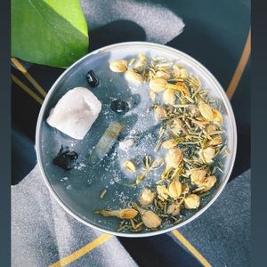 Midnight moon soy wax candle